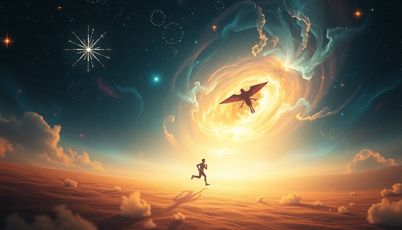 Alleen een marathon lopen symboliseert persoonlijke doorzettingskracht en zelfreflectie.