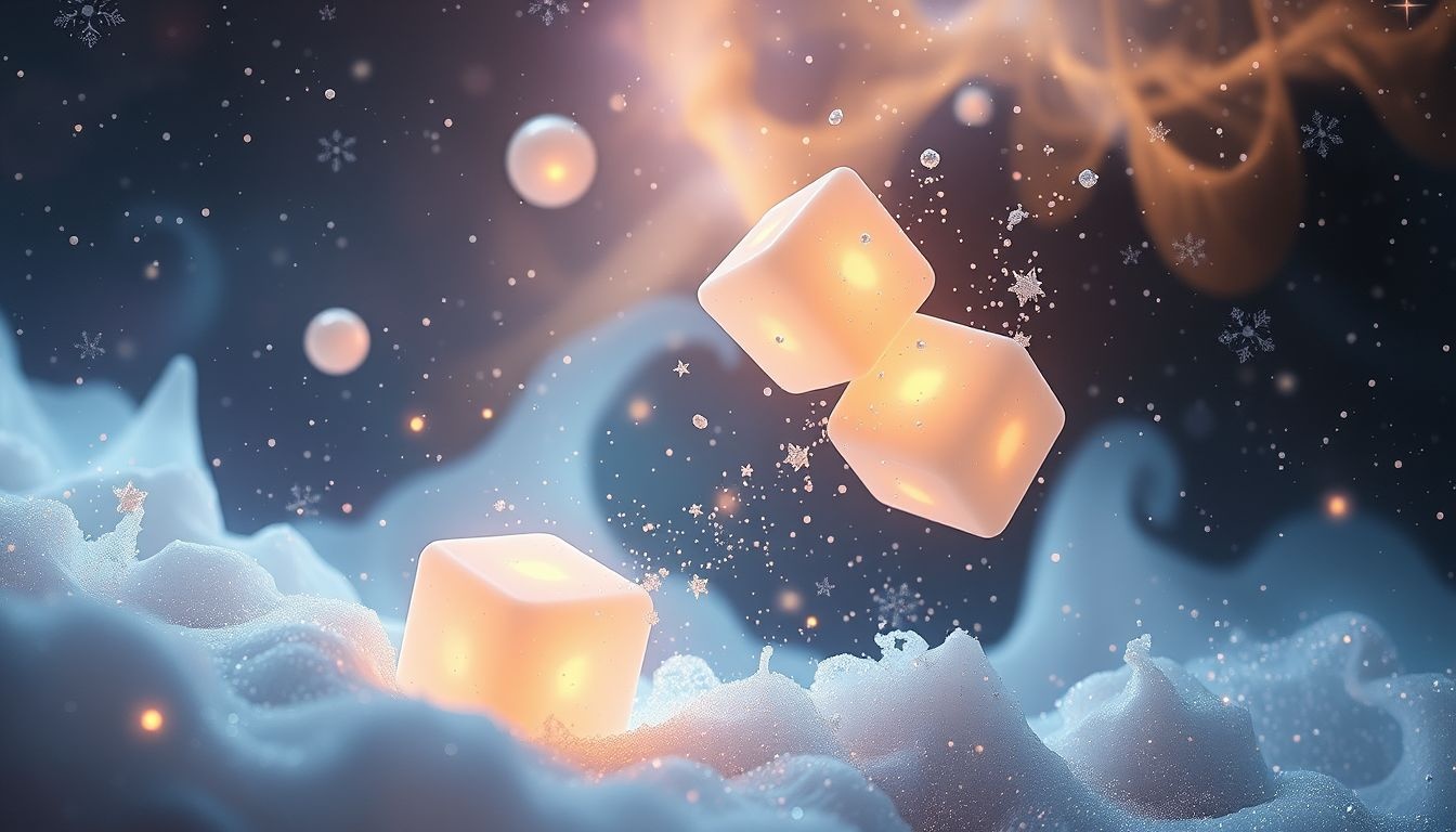 Droom 13 symboliseert onzekerheid over kwetsbaarheid door tofu te laten vallen.