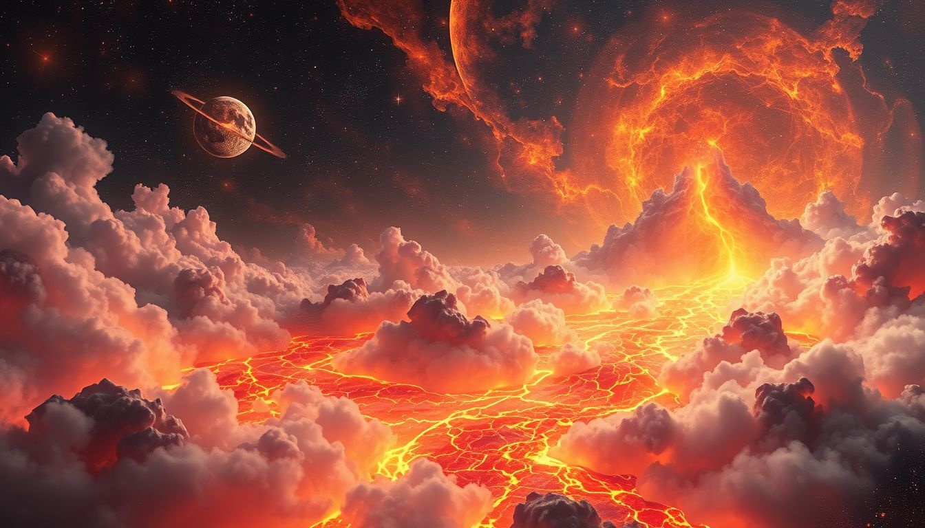 Lava symboliseert krachtige emoties en transformatie in je dromen.