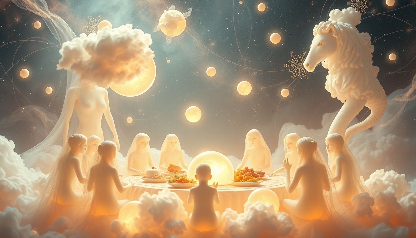 Een familiereünie in dromen symboliseert verbondenheid en herinneringen.