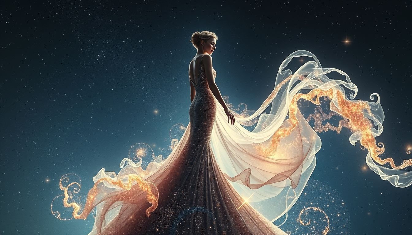 Een strakke jurk symboliseert zelfvertrouwen en controle in dromen.