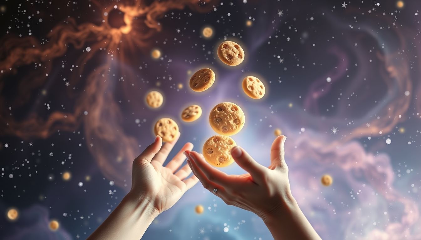 Droom 13: Koekjes kopen symboliseert verlangen naar zoete geluksmomenten.