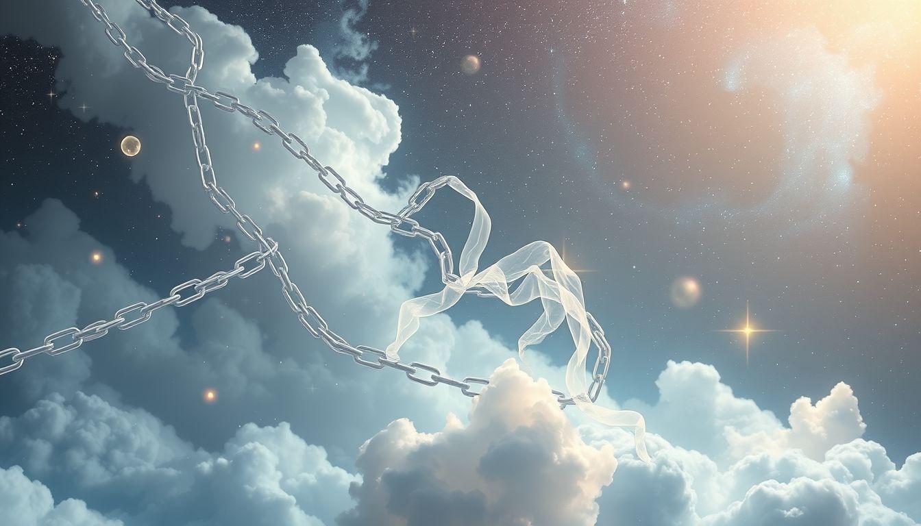 Droom over leningannulering symboliseert financiële zorgen en nieuwe kansen.