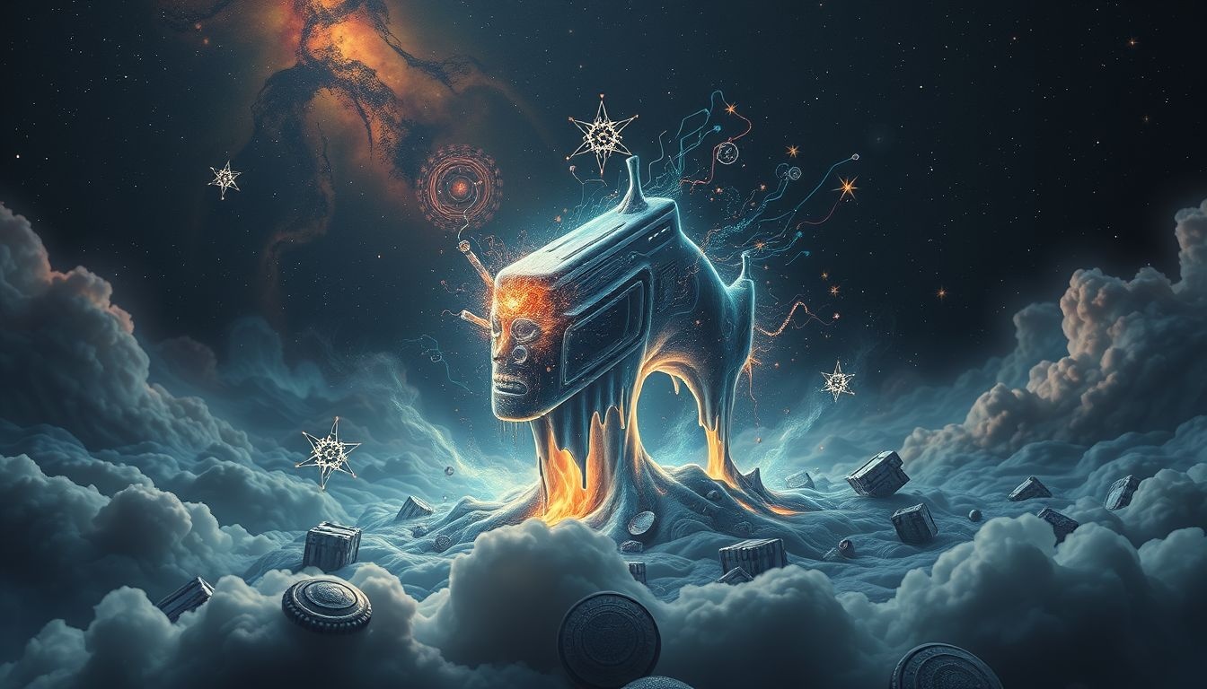 Een oververhitte computer in dromen symboliseert mentale overbelasting.