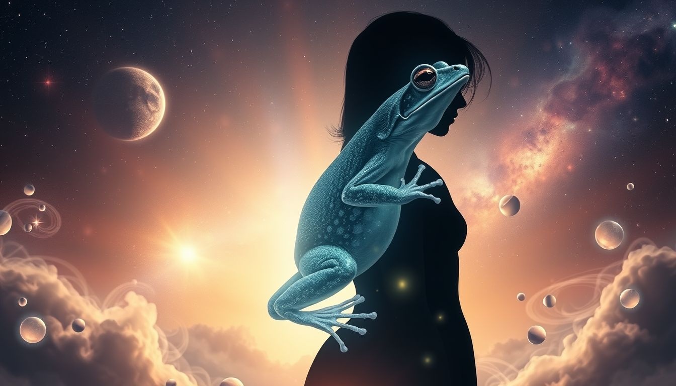 Een pad op je lichaam symboliseert innerlijke transformatie en groei.