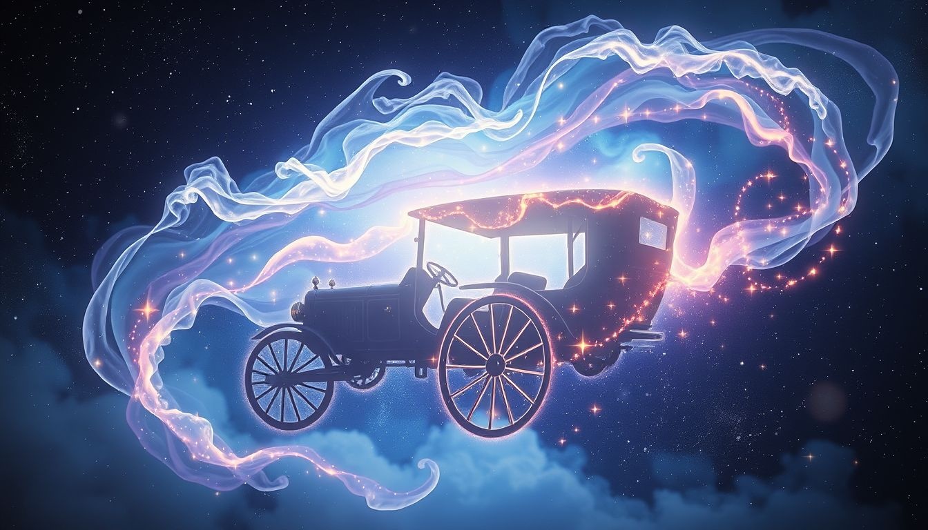 Een antieke auto in dromen symboliseert nostalgie en levensreis.