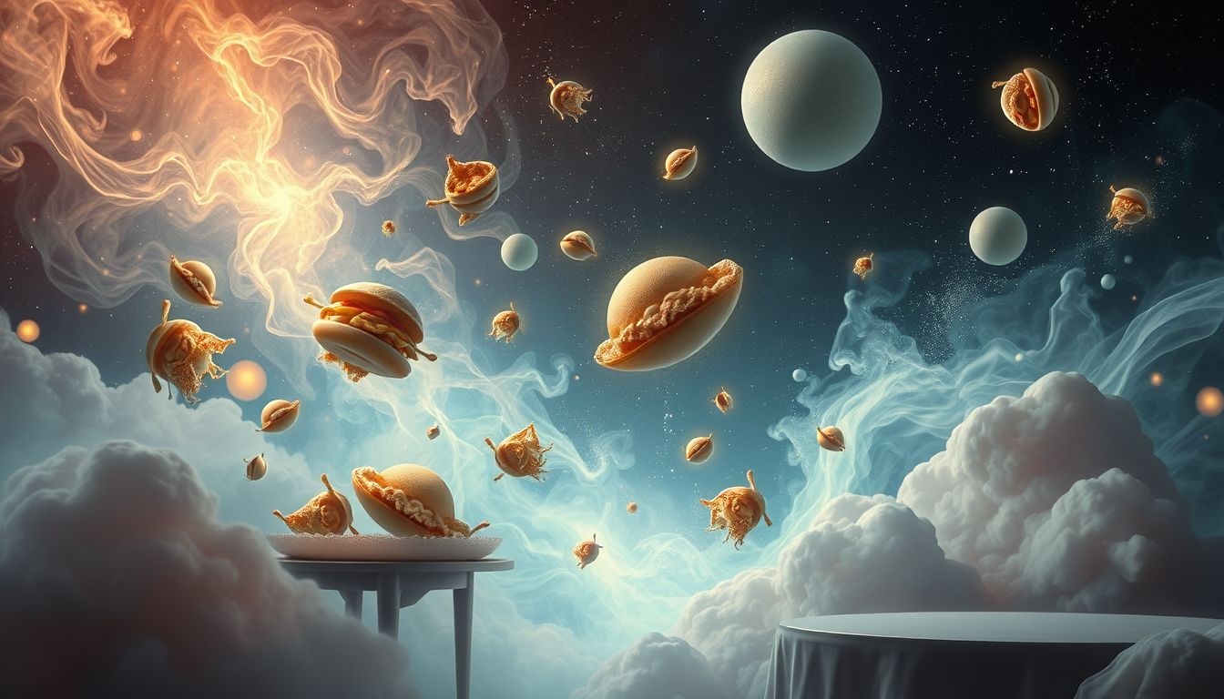 Dromen over bedorven voedsel in een restaurant wijzen op onopgeloste conflicten.