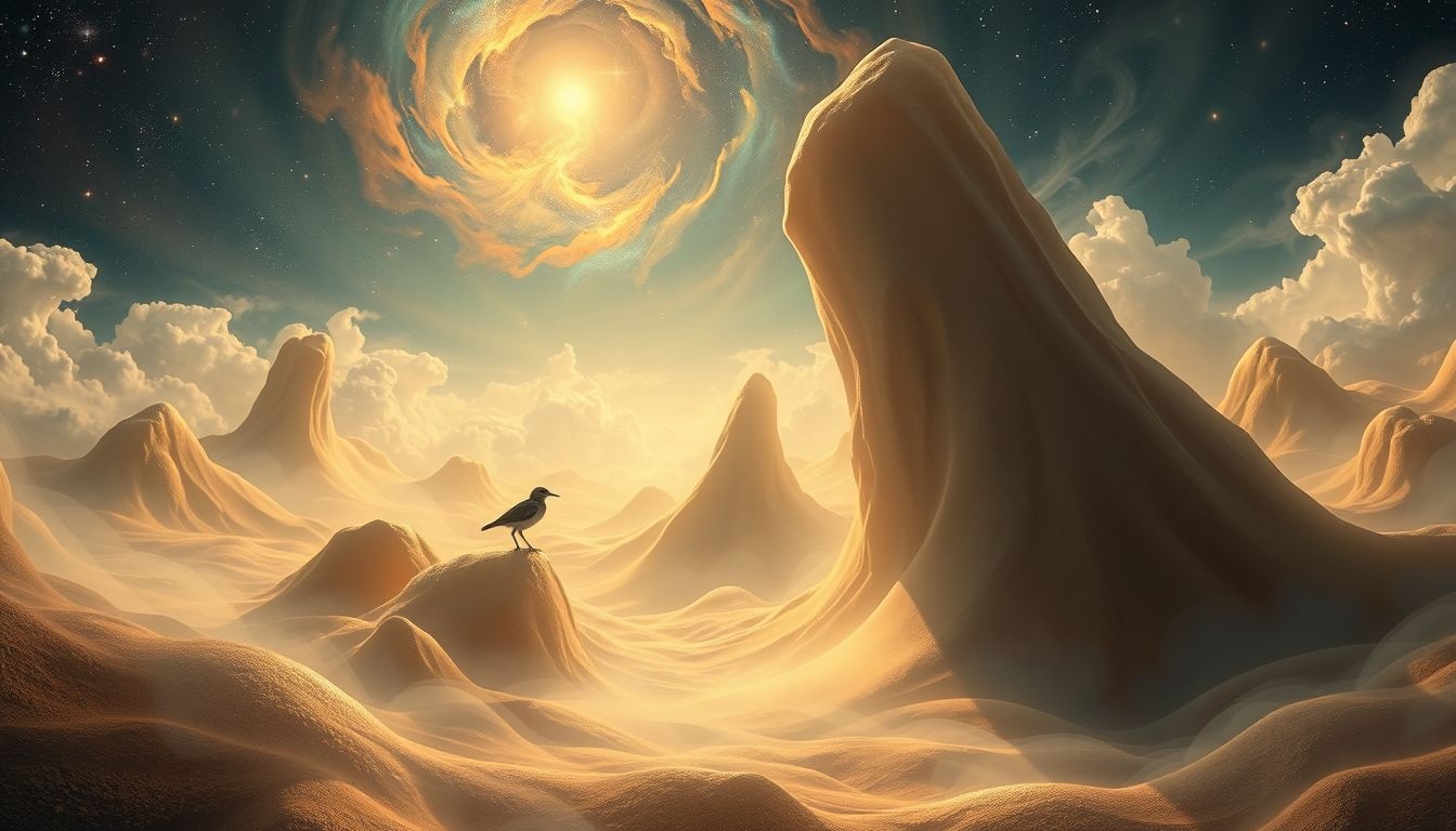 Een verborgen watersnip symboliseert onontdekte emoties en geheimen.