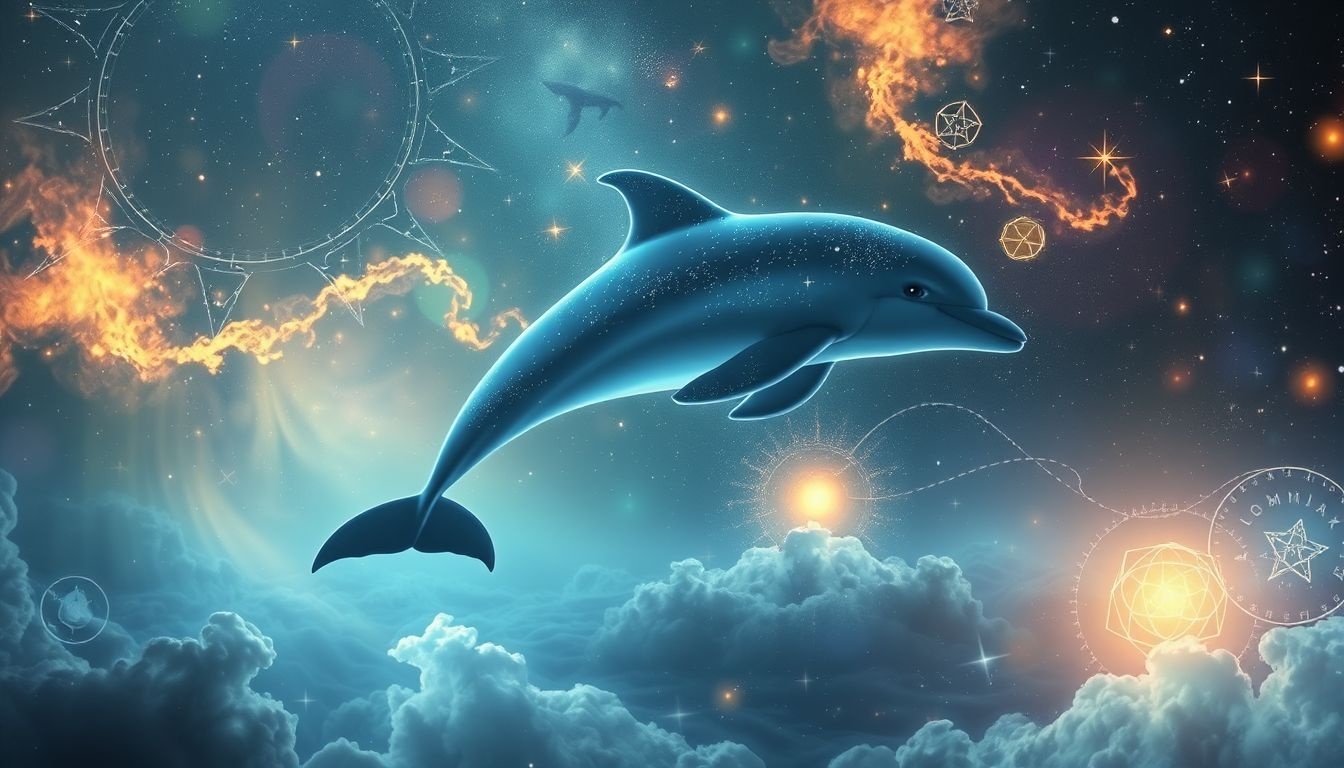 Een gewone dolfijn in dromen symboliseert geleid worden naar verborgen rijkdom.