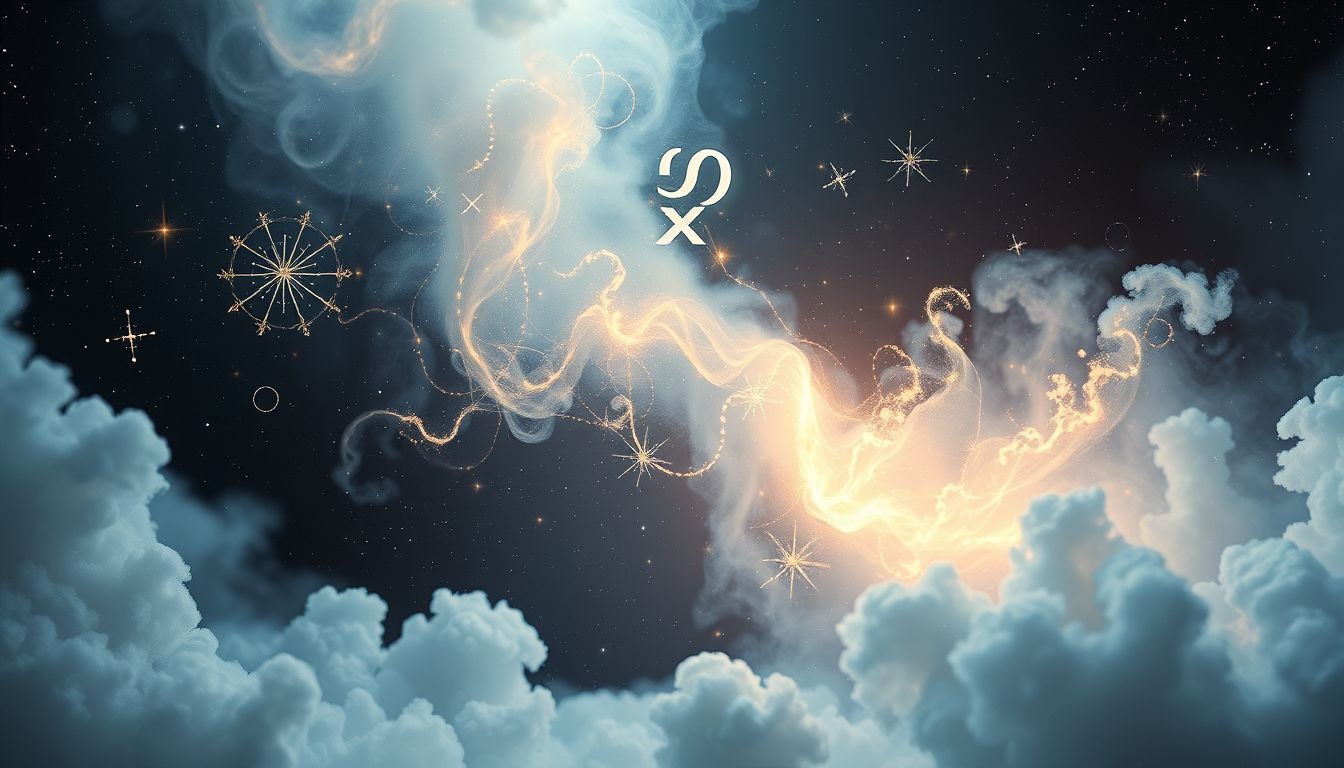 Het verdwijnende omega-teken symboliseert het einde van een cyclus.