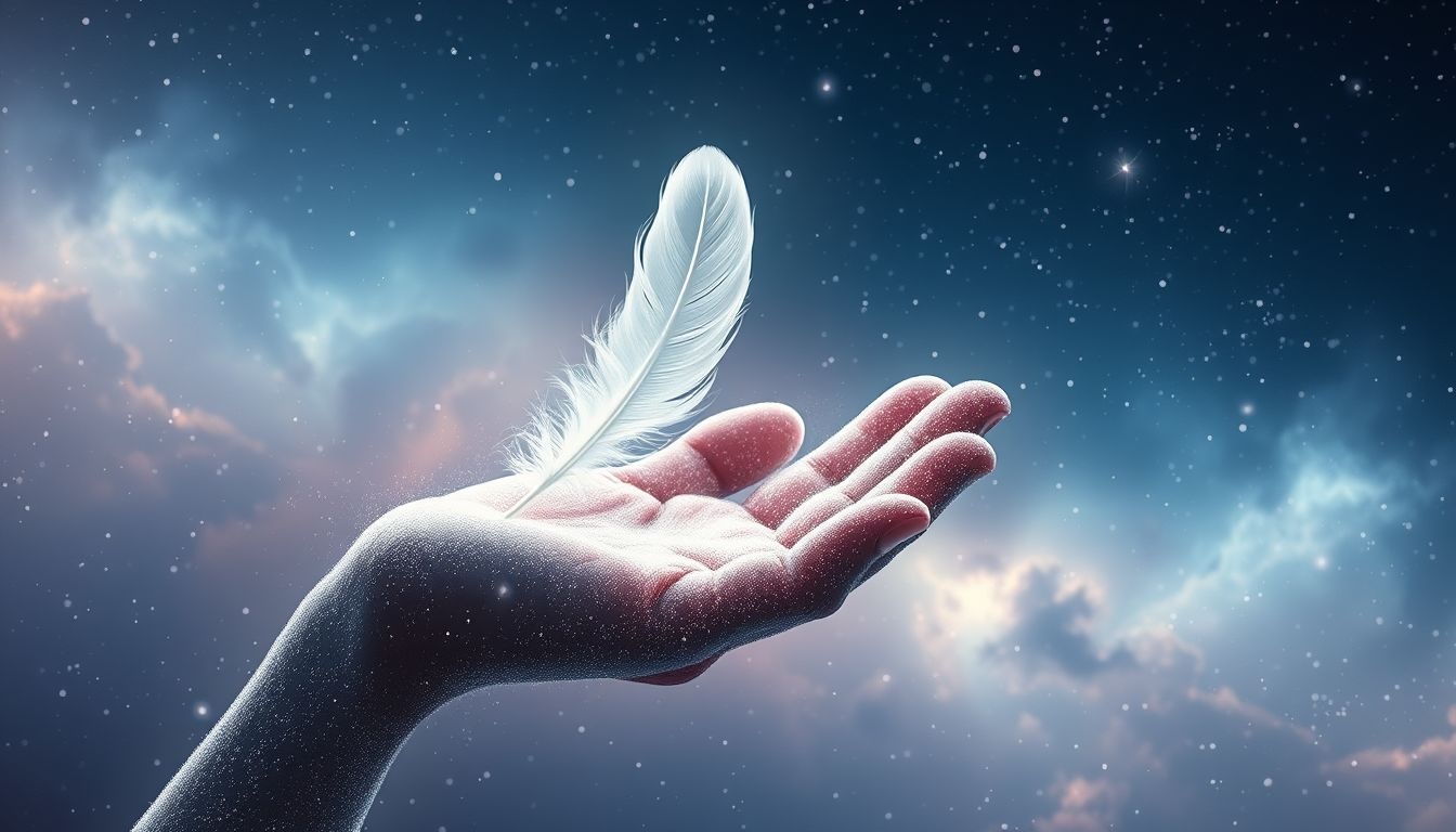 Een witte veer geven symboliseert vaak onrecht of lafheid.