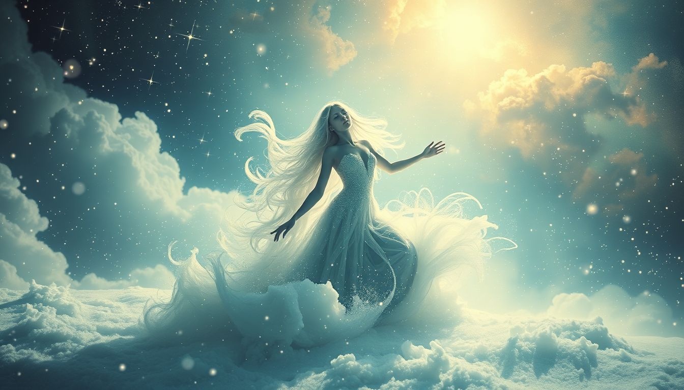 Droom 21 symboliseert verleiding en onverwachte verrassingen in sneeuw.