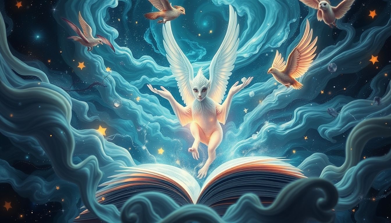 In Droom 22 symboliseren levende boeken verborgen kennis en verbeelding.