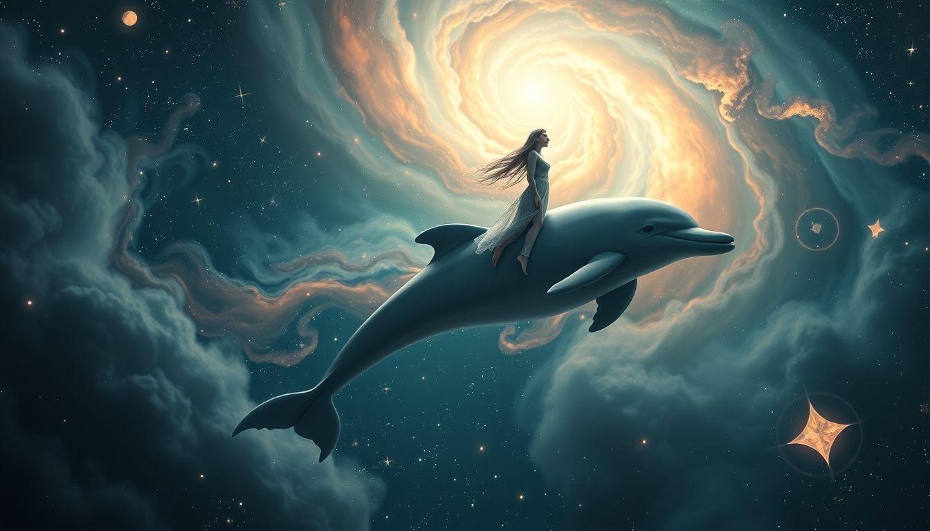 Een gewone dolfijn tilt je op: symbool van vrijheid en vreugde.