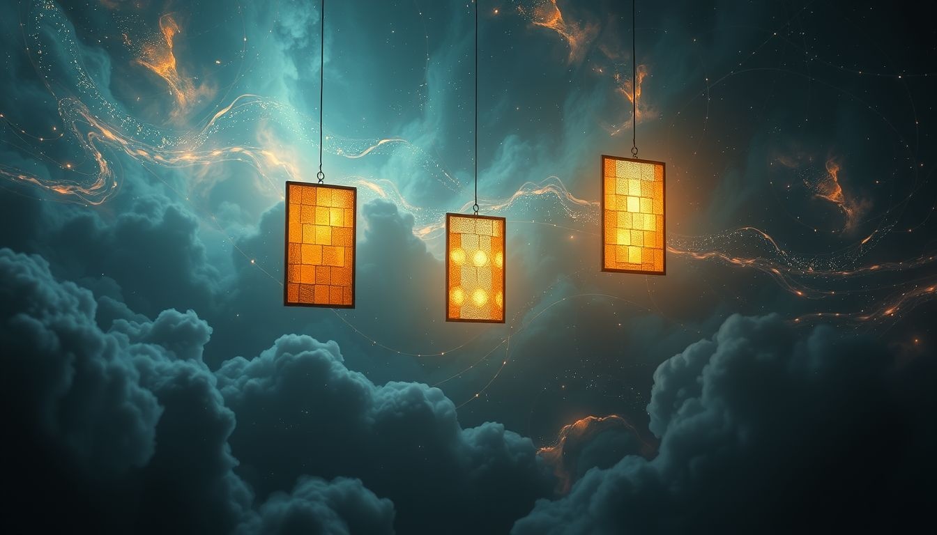 Loodglasruiten symboliseren verborgen emoties in onbekende omgevingen.