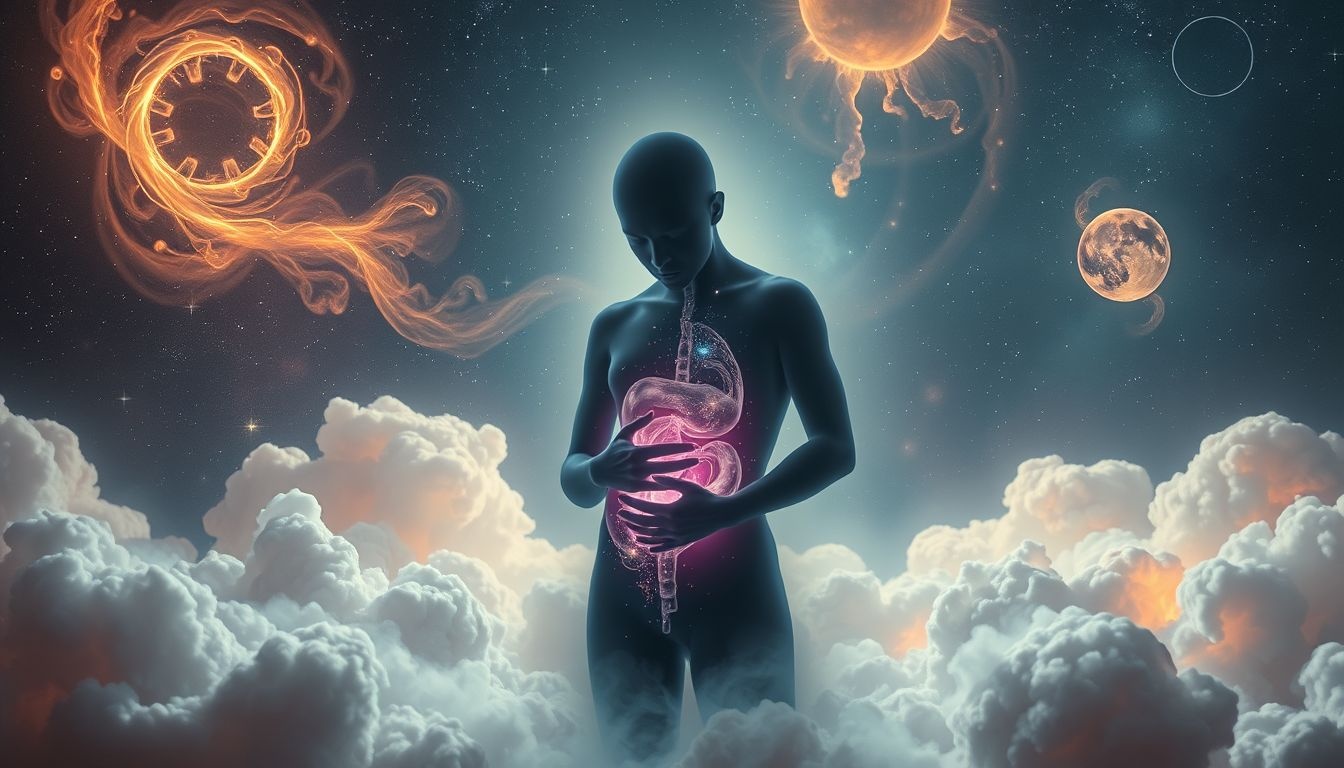 Droom 23 onthult hoe ingehouden emoties maagpijn veroorzaken.