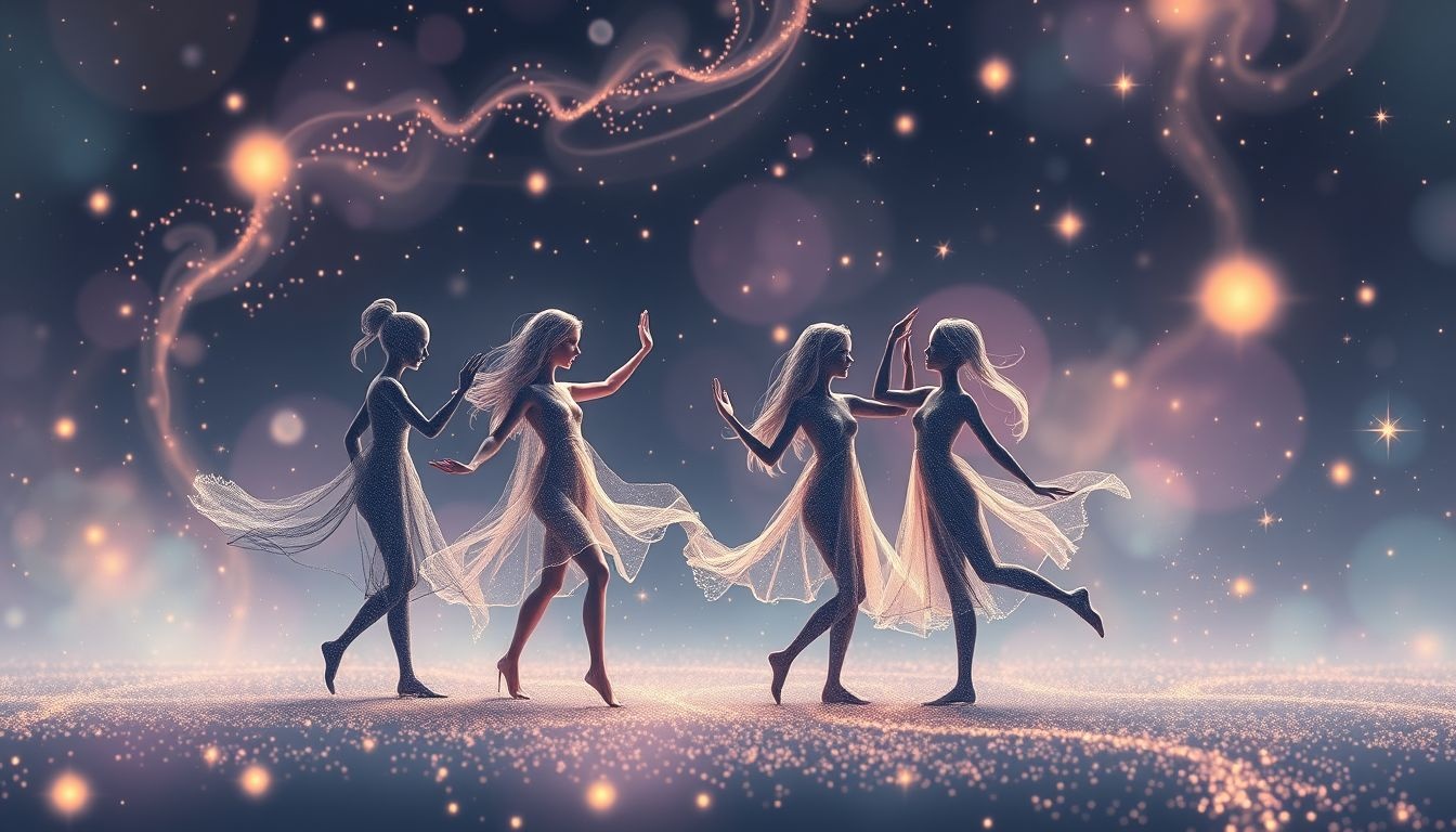 Tapdansen in een groep symboliseert harmonie en gezamenlijke prestaties.