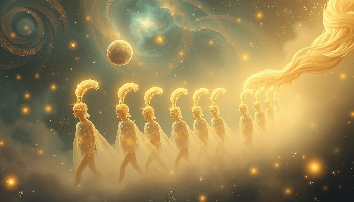 Een pluim op een helm symboliseert eer en erkenning in dromen.