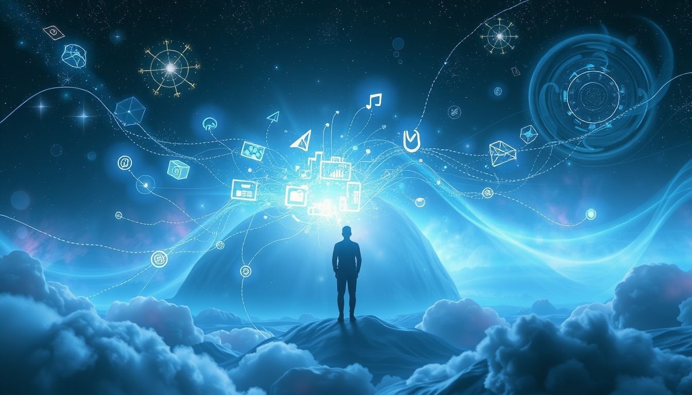 Een computer in dromen symboliseert vaak communicatie en inzicht.