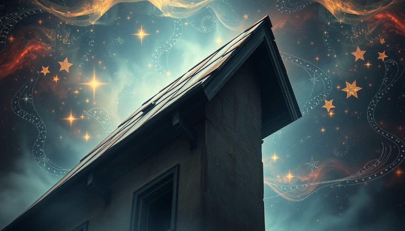 Een dakhoek symboliseert bescherming en veiligheid in dromen.