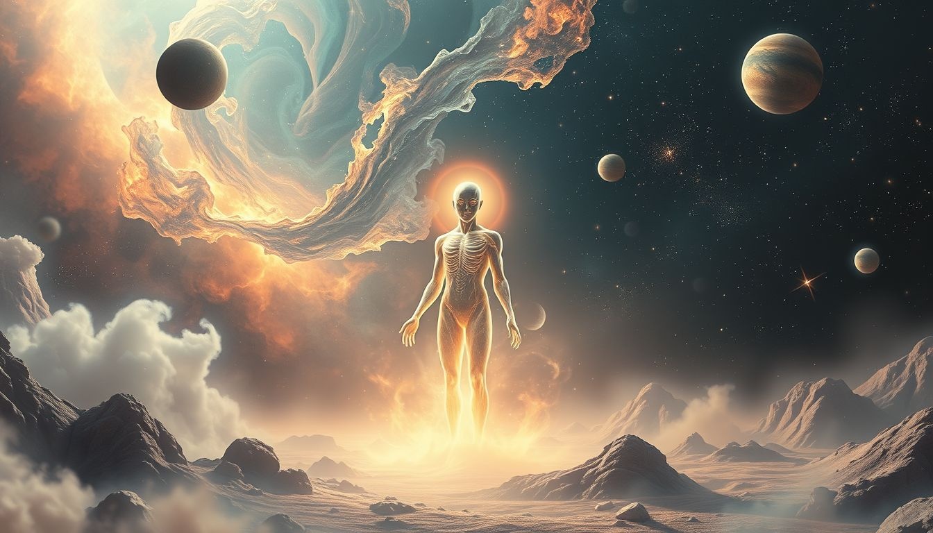 Herboren Martiaan symboliseert nieuwe beginnen en innerlijke transformatie.