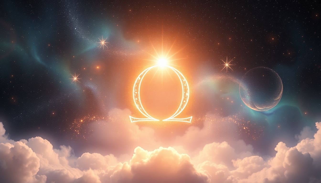 Het omega-teken symboliseert voltooiing en innerlijke vreugde in dromen.