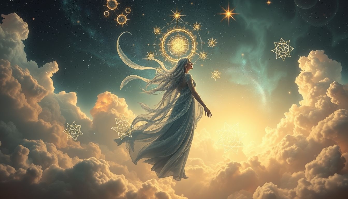 De oude heks symboliseert innerlijke transformatie en persoonlijke groei.