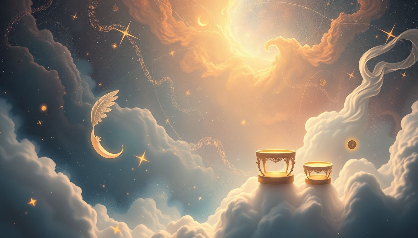 Een jonge marktmeester symboliseert groei en leerzame uitdagingen in dromen.