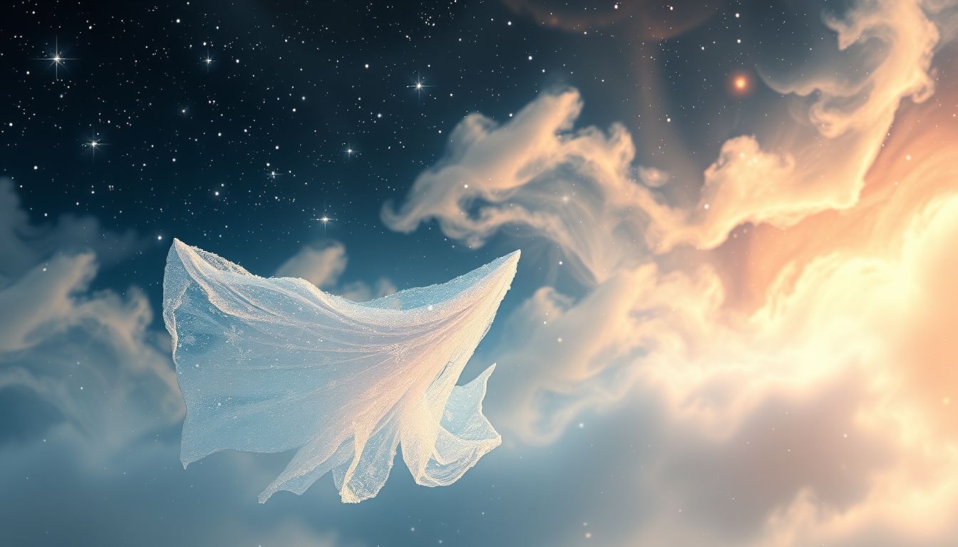 Een winterjurk in dromen symboliseert bescherming en emotionele kou.