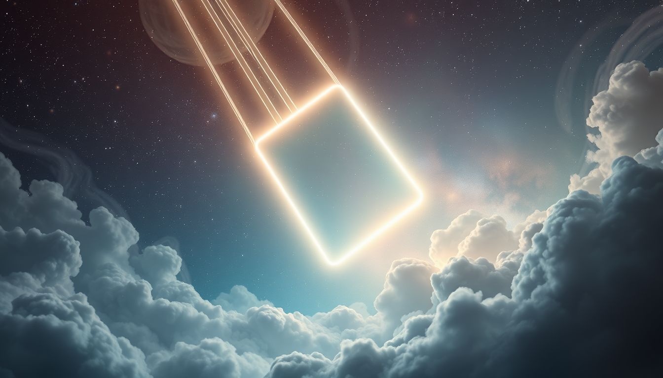 Een vallende rechthoek symboliseert verlies van stabiliteit en controle.