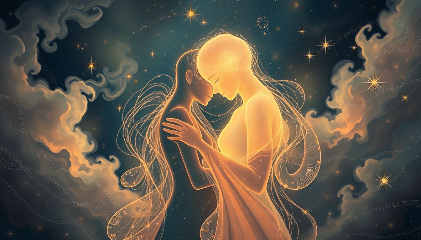 Een knuffel van oma symboliseert troost en onvoorwaardelijke liefde.