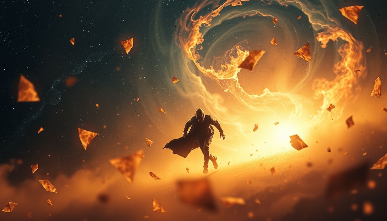 Dromen over vluchten voor een bom symboliseren ontsnapping aan stress.