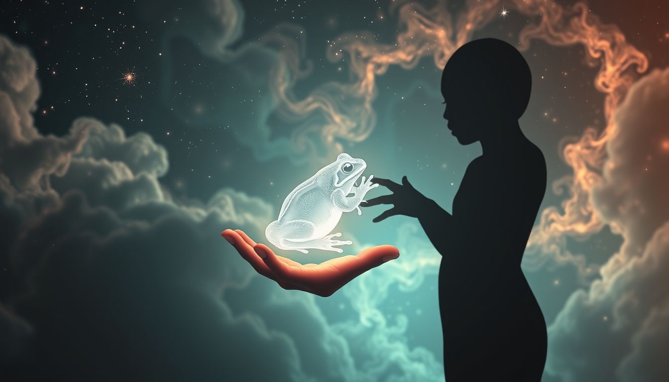 Droom 6: Door een pad gebeten symboliseert onverwachte transformatie.