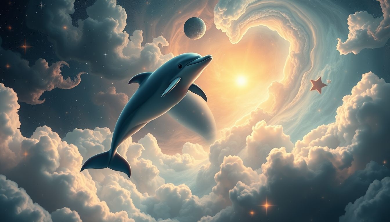 Een gewone dolfijn in dromen symboliseert speelsheid en creativiteit.