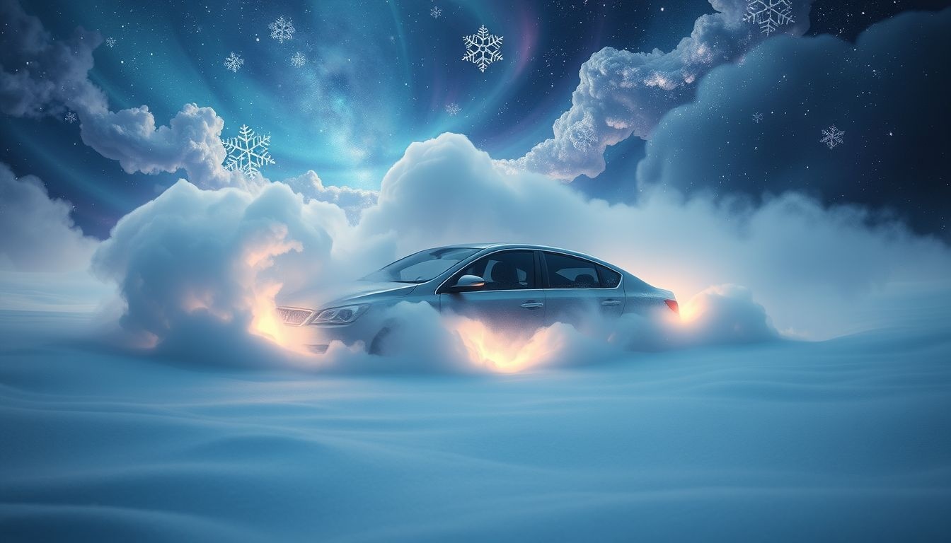 Dromen over vastzitten in sneeuw symboliseert emotionele belemmeringen.