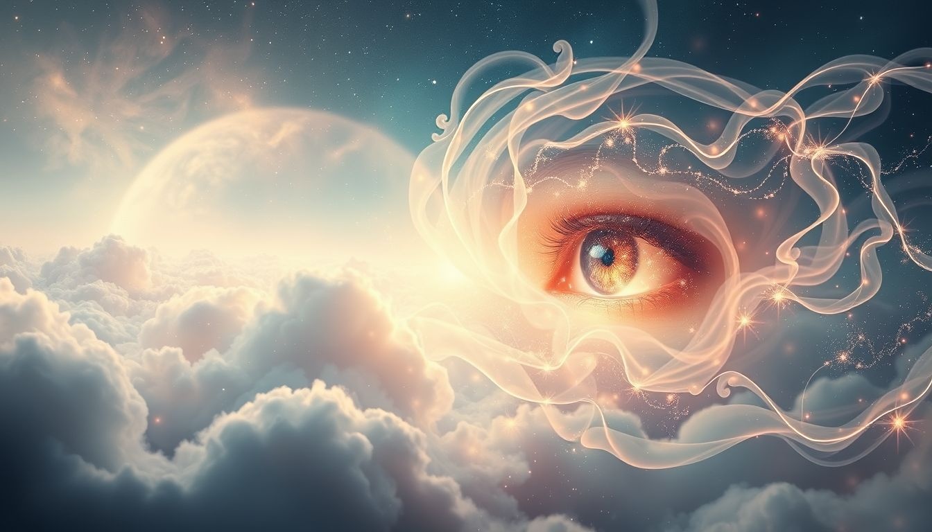 Verbloeden uit de ogen symboliseert emotionele verwarring en onvermogen zien.