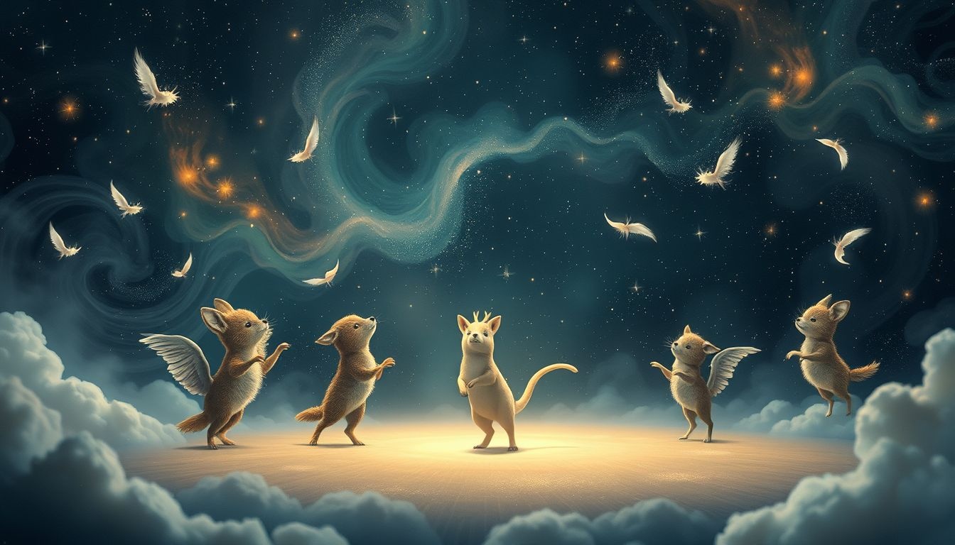 Dromen over dieren in variété symboliseren verborgen talenten en intuïtie.