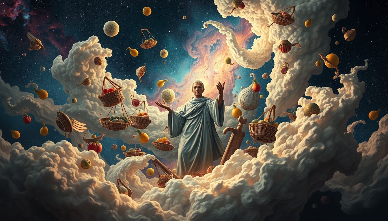 De marktmeester symboliseert orde temidden van chaos in dromen.