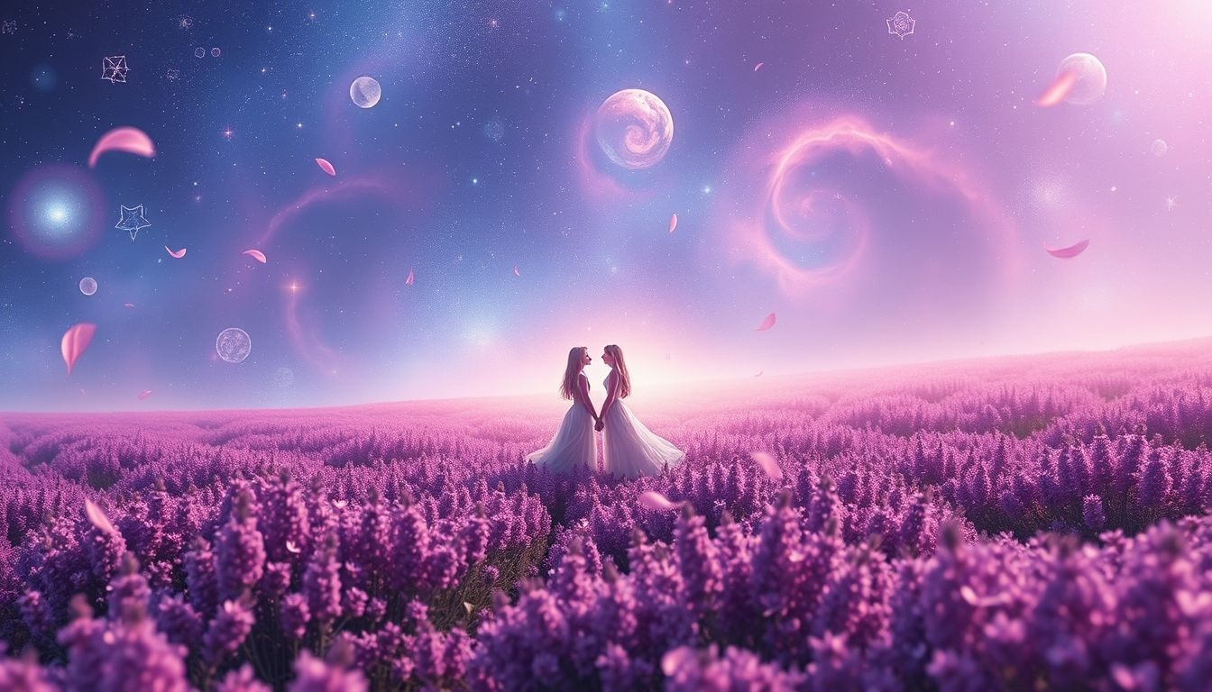 Een ontmoeting op heideveld symboliseert onverwachte verbindingen en groei.