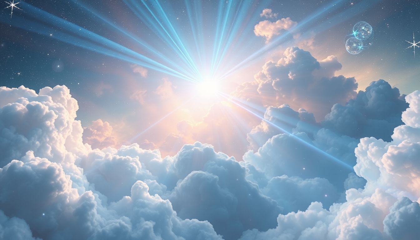 Een blauwe laser in dromen symboliseert scherpe intuïtie en communicatie.