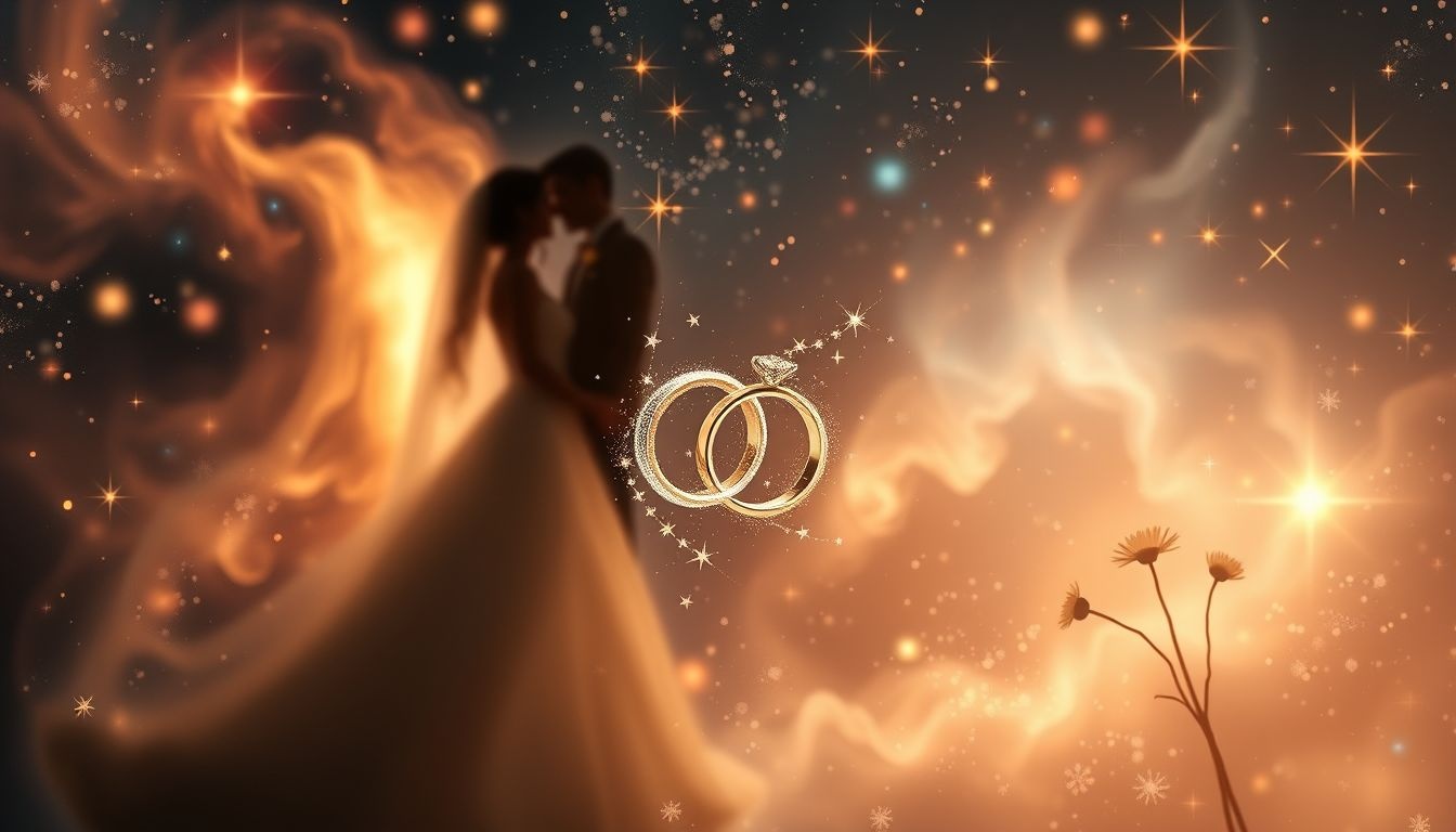 Dromen over huwelijksfotosessies symboliseren vaak nieuwe levensfasen.
