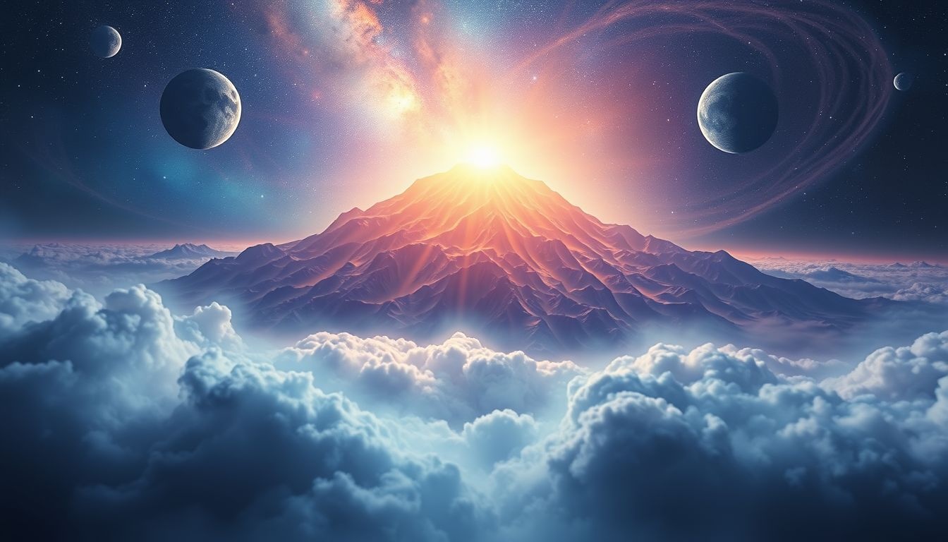 Een gigantische nok symboliseert krachtige bescherming en spirituele groei.