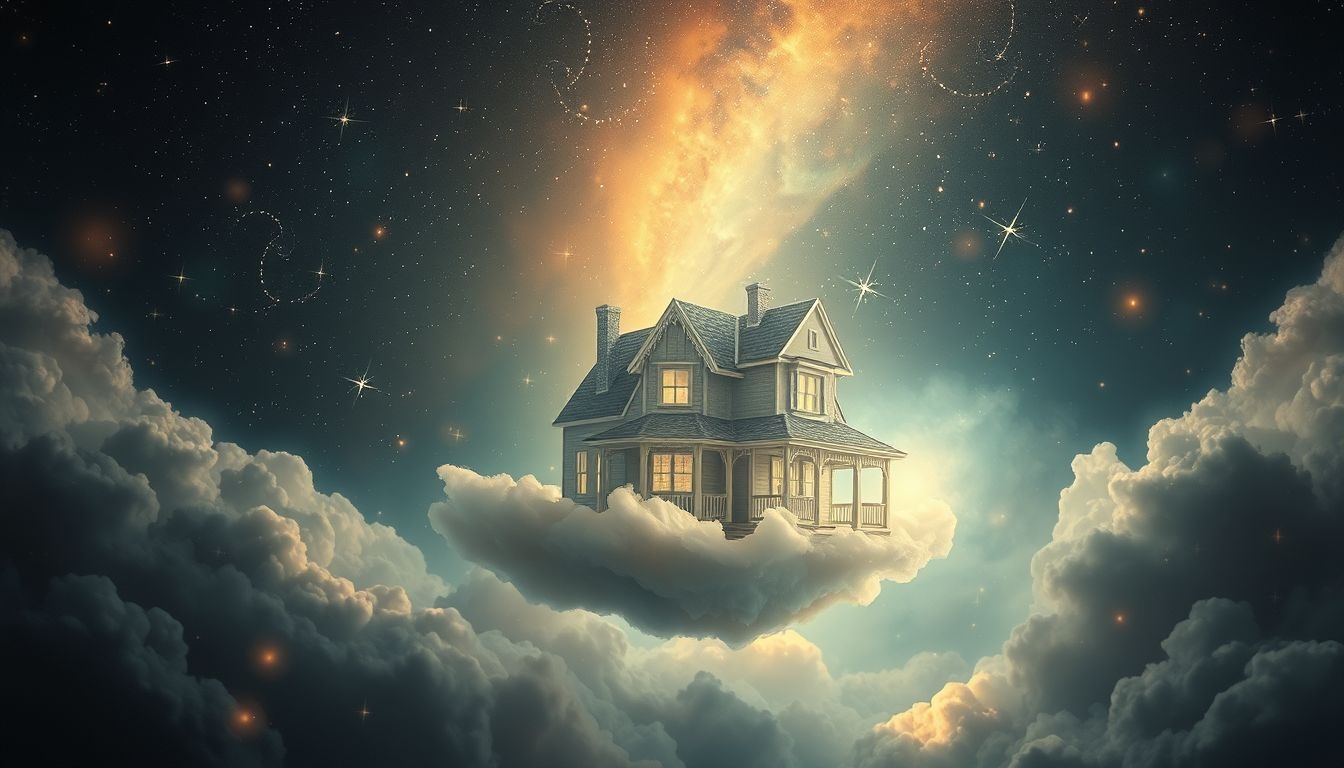 Dromen over je kinderhuis symboliseren vaak verlangen naar onschuld.