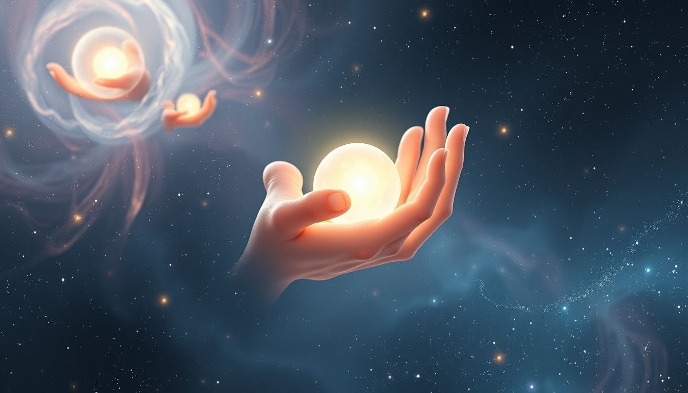 Plastic handschoenen symboliseren afwezigheid van emotionele verbinding en bescherming.