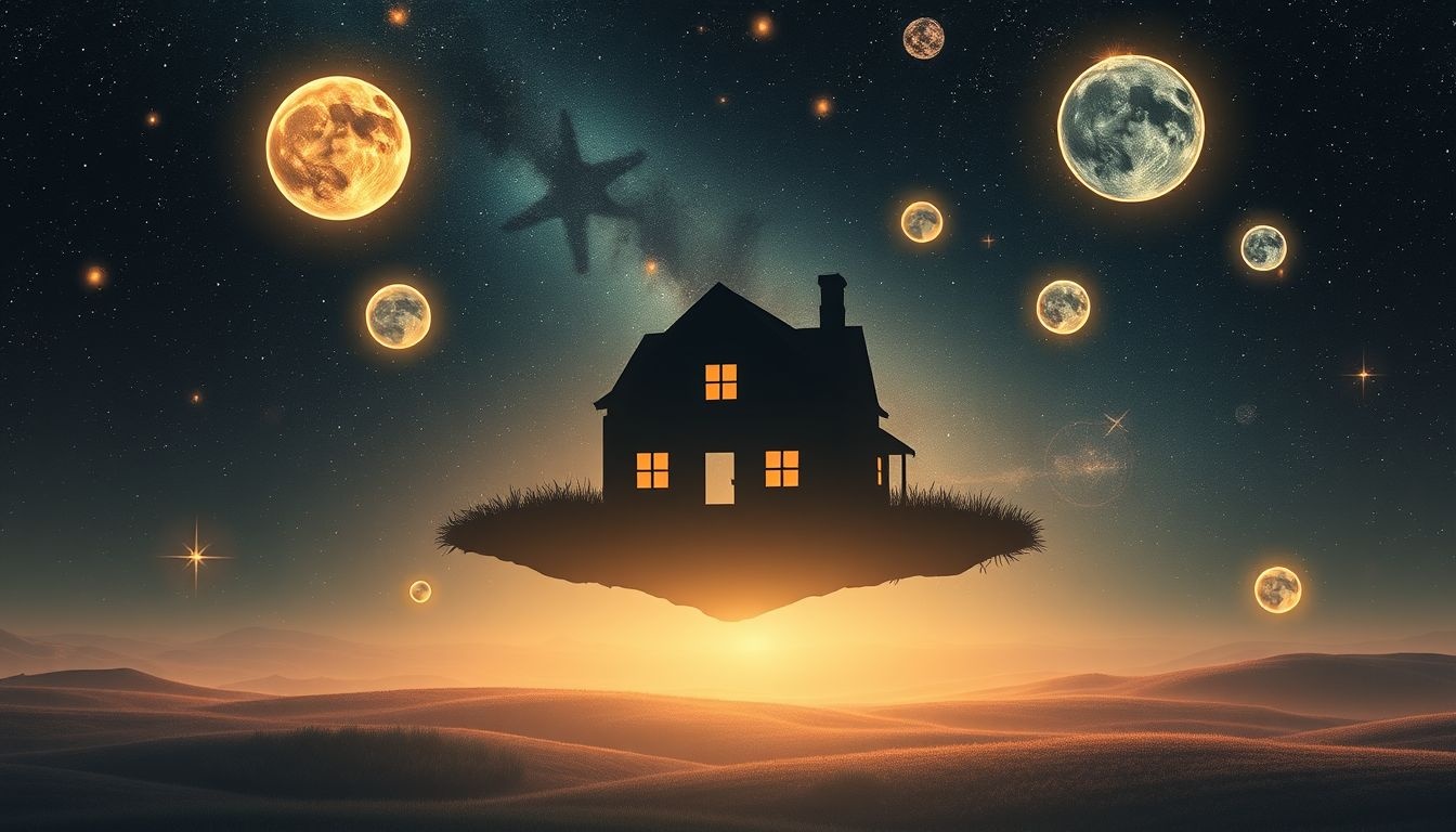 Een boerenhuisje zonder vee symboliseert eenzaamheid en verlangens naar verbondenheid.