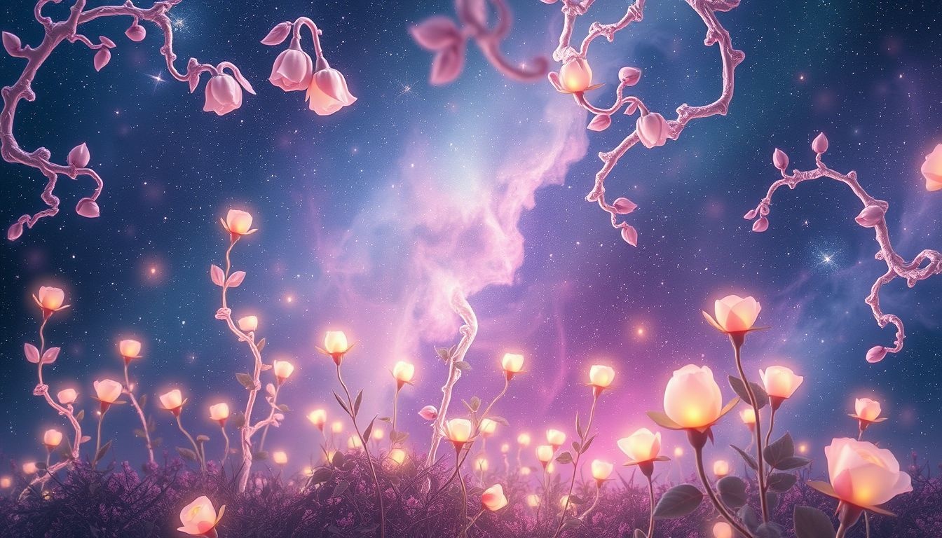 Een rozengaard zonder rozen symboliseert gemiste kansen en leegte.