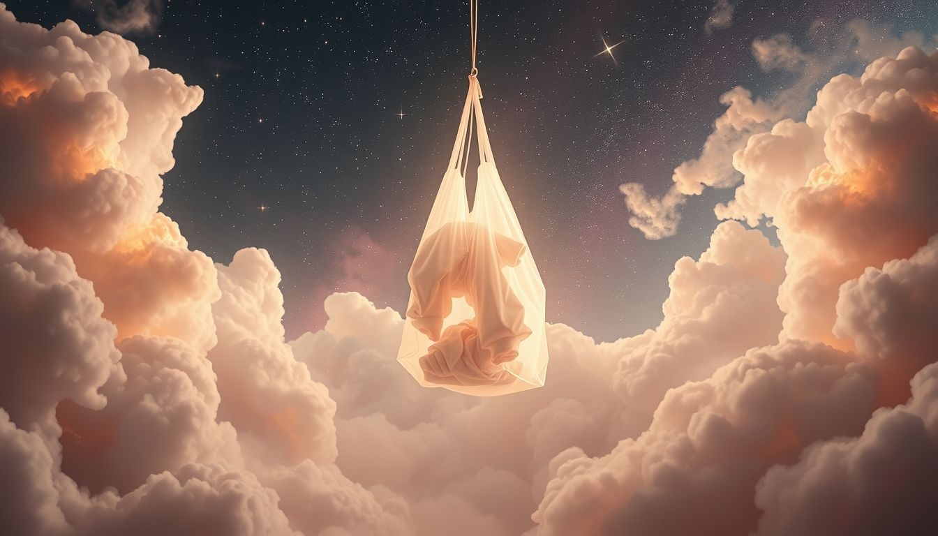 Een tas vullen symboliseert het voorbereiden op nieuwe levensfasen.