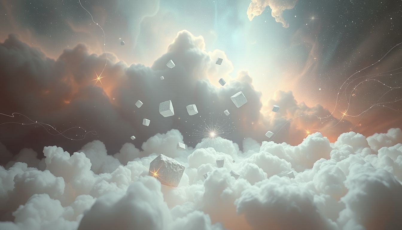 Gerammel vuilniswagen symboliseert verlangen naar loslaten en opruimen.