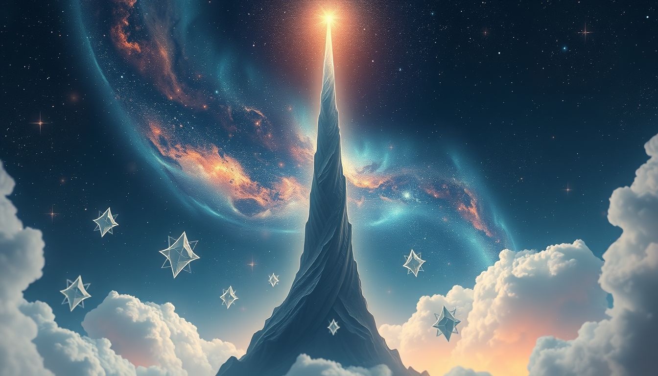 Omhoog kijken naar torens symboliseert streven naar hogere doelen.