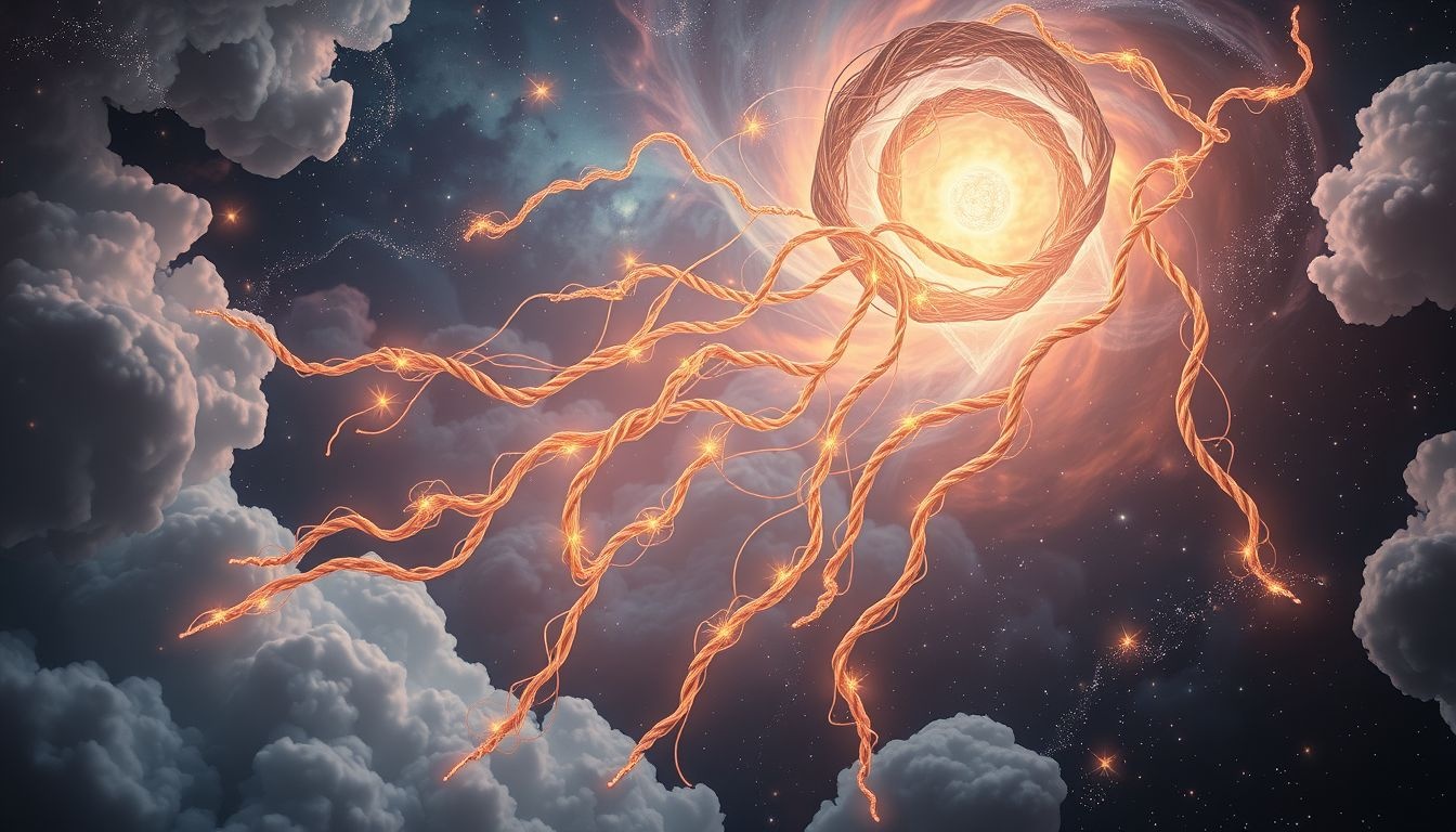 Vlechten in dromen symboliseren vaak verbinding en harmonie tussen gedachten.